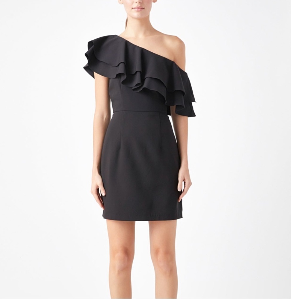 Endless Rose One Shoulder Mini Dress size M